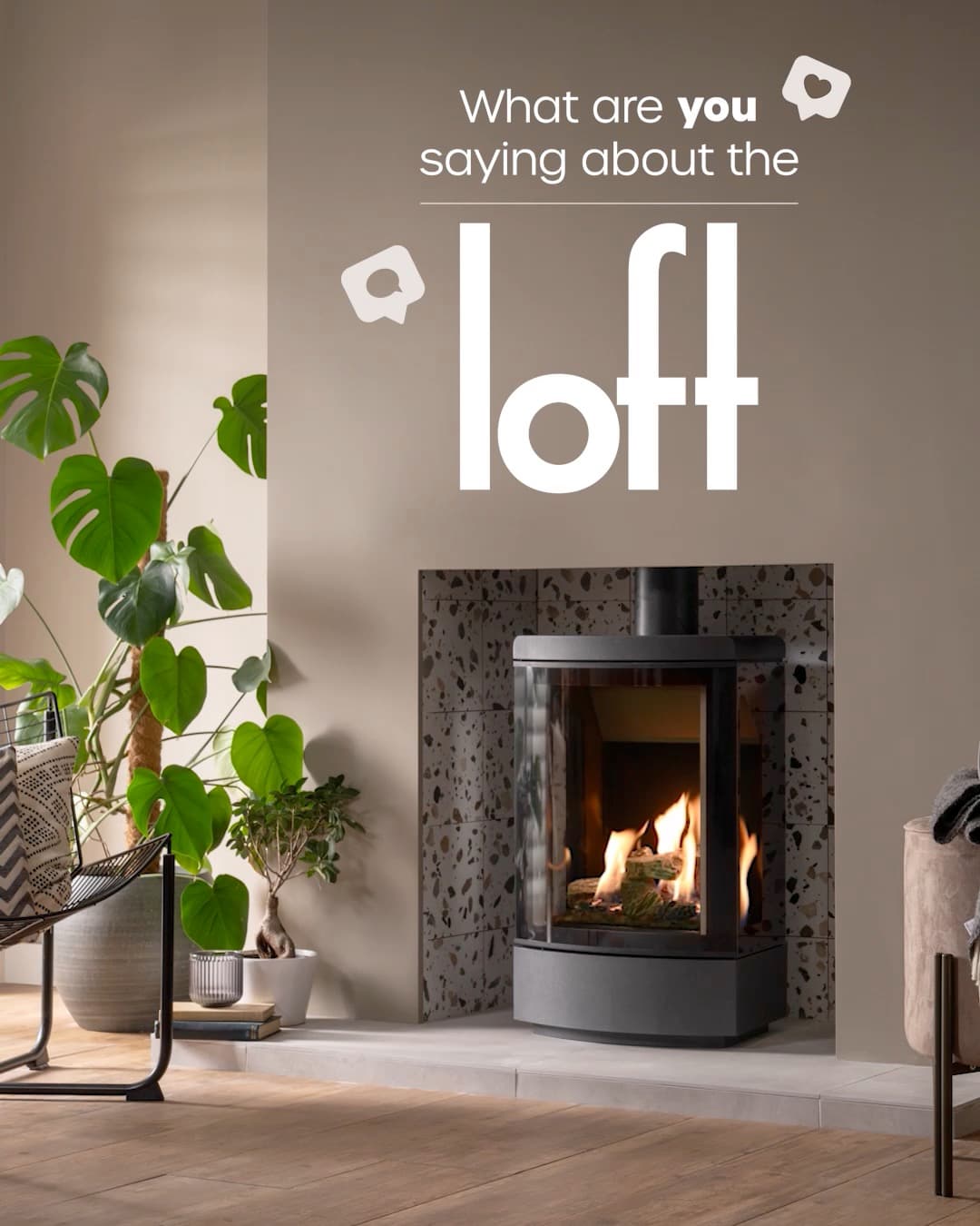 Gazco Loft gas stove